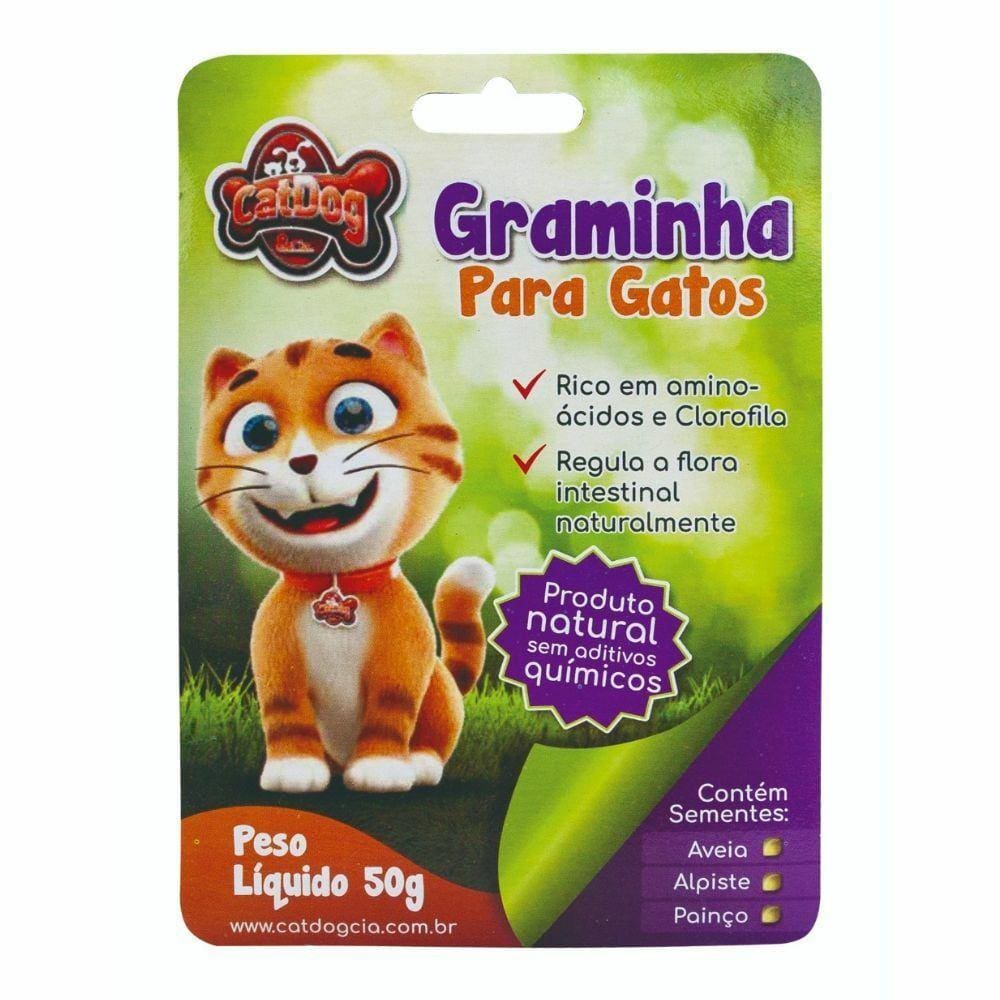 Graminha Gatos 50 Grs - Cat Dog (10048)