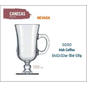06 Caneca Nevada 130Ml-Cappuccino Chocolate Sobremesa