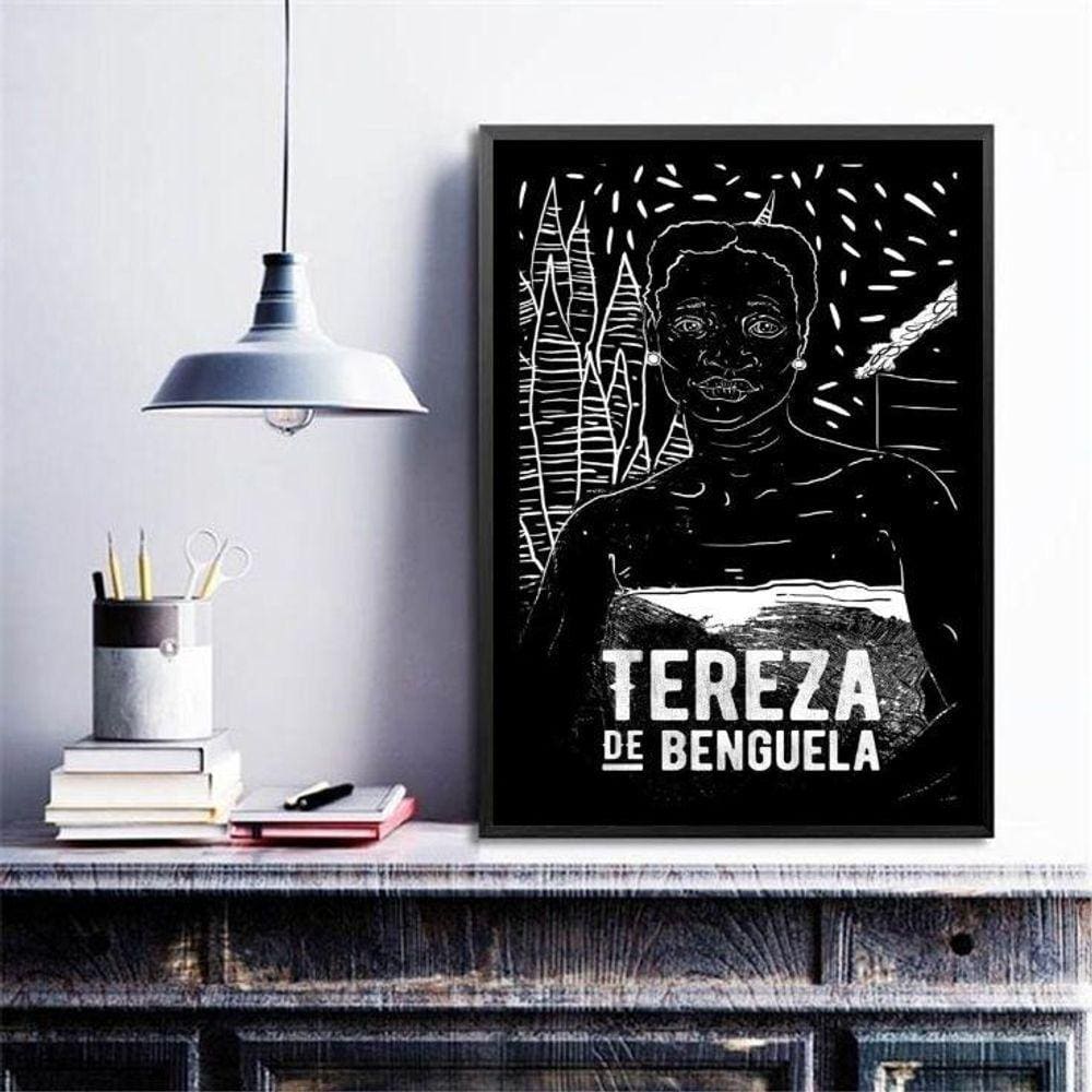 Quadro Decorativo Tereza De Benguela 33X24Cm