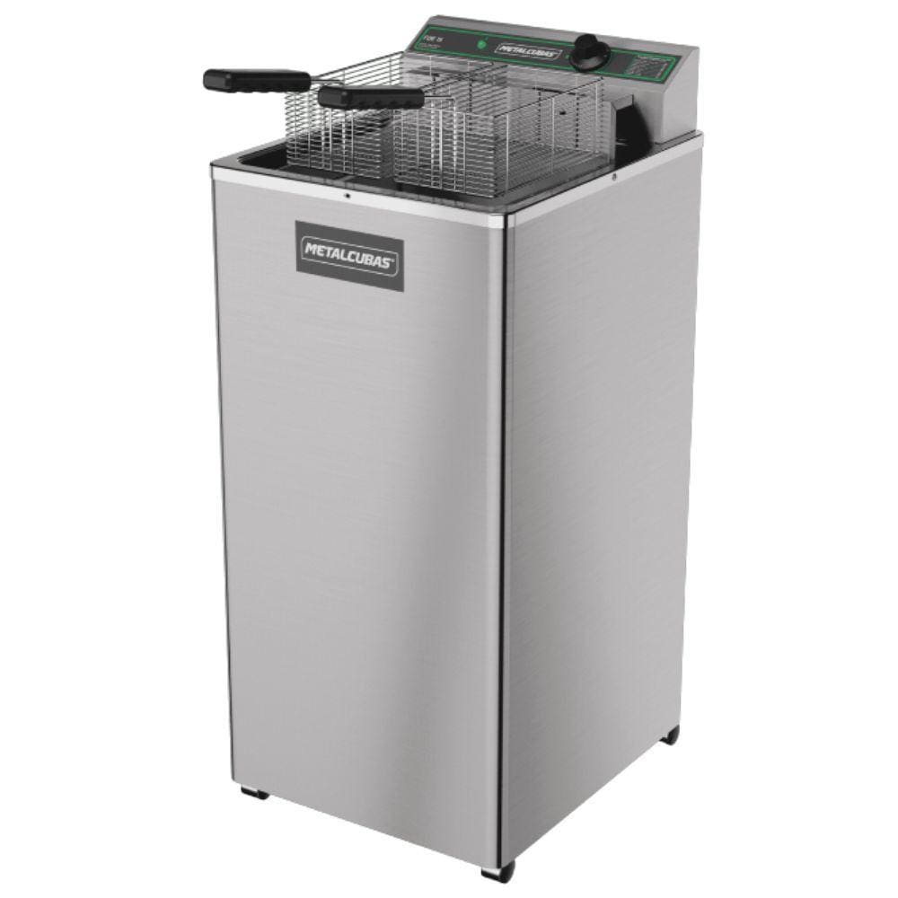 Fritadeira Zona Fria Elétrica 5500W FOE15P Metalcubas