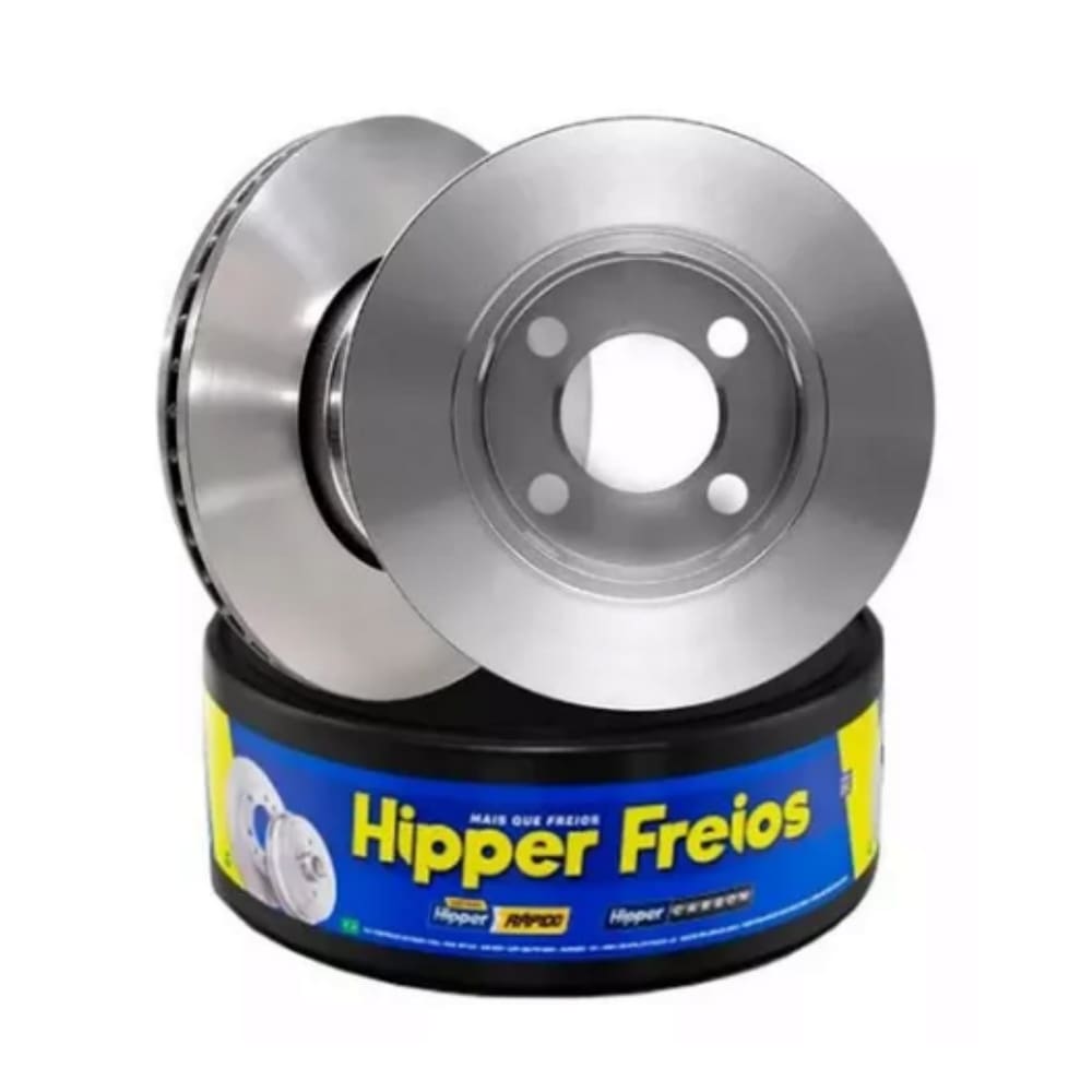 Disco de Freio Ventilado S/Cubo Ecosport Fiesta Par HF18B