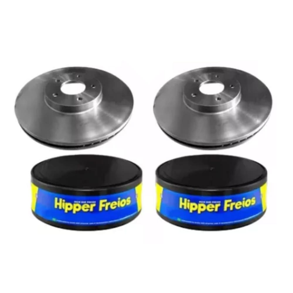 Disco de Freio Ventilado S/Cubo Creta Cadenza Par HF325N