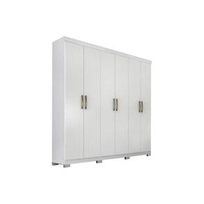 Guarda Roupa Casal 6 Portas E 3 Gavetas Clara Flex Branco - Panan
