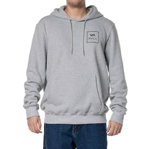 Moletom RVCA Canguru VA All The Way 290G WT24 Cinza Mescla