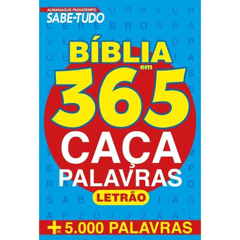 Passatempo Sabe-Tudo - Bíblia em 365 Caça-Palavras