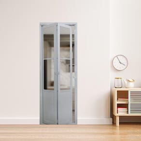 Porta Camarão Lambril com Vidro 210 X 90cm Linha 25 Lado Direito Branco
