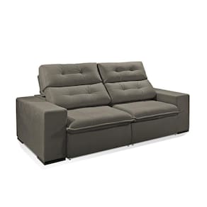 Sofá 4 Lugares Turmalina 252 Cm Konfort King Capuccino