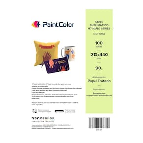 Papel Sublimatico H7 210x440mm Nano Series - 100 fls