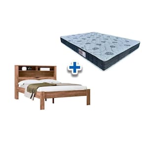 Colchão Casal D45 Cecina + Cama Invicta Atacama