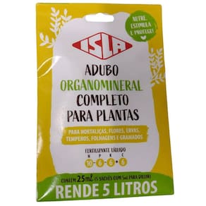 Adubo Organomineral Completo para  Plantas (25ml) ISLA
