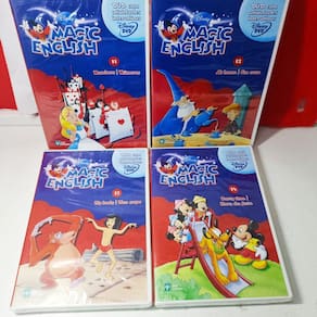 Dvd Disney Magic English - Volume 11,12,13,14(4 DVDS)