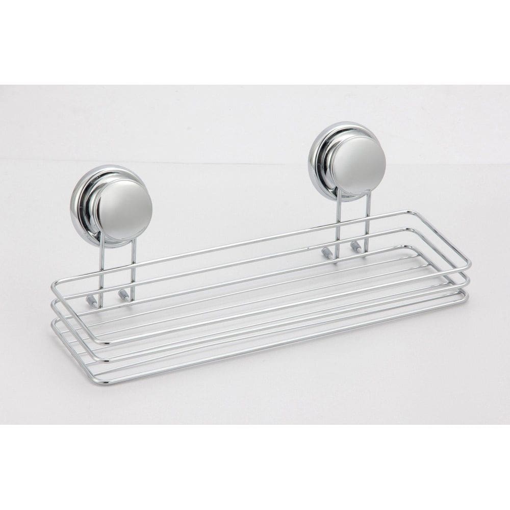 Suporte Prateleira De Banheiro Para Shampoo Com Ventosa Reta