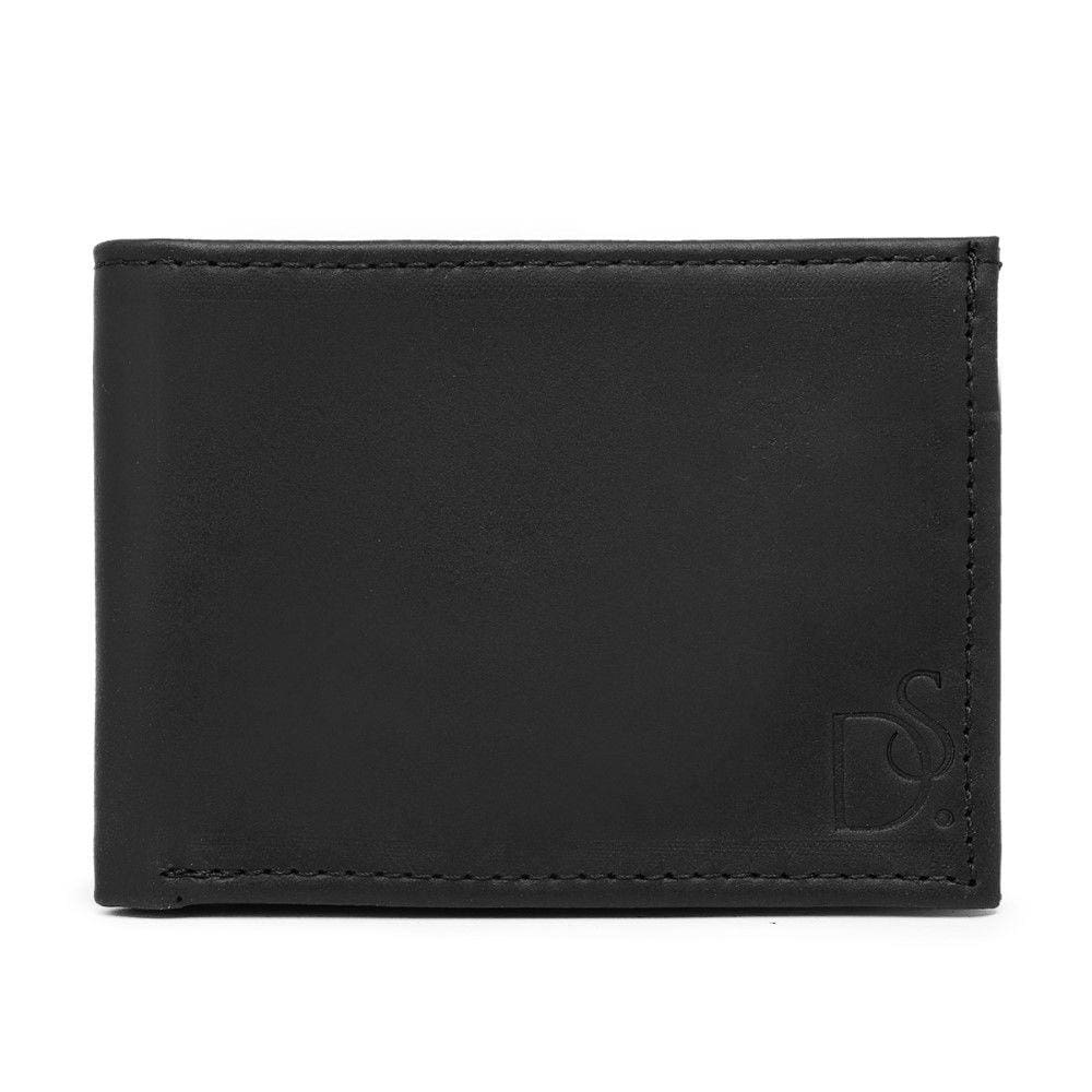 Carteira Masculina Couro Resistente Porta Moedas Ziper Repartiçoes Cartoes E Documentos