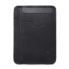 Carteira Masculina Couro Pequena Slim Compacta Porta Cartao Documento CNH Dinheiro Basica