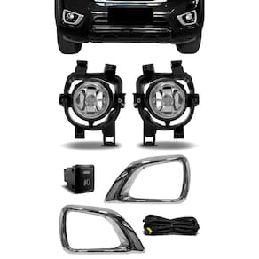 Kit Farol de Milha Neblina Frontier 2017 2018 2019 2020