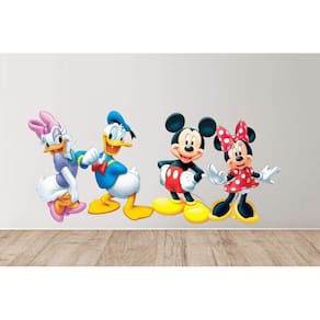 Adesivo De Parede Amigos Do Mickey