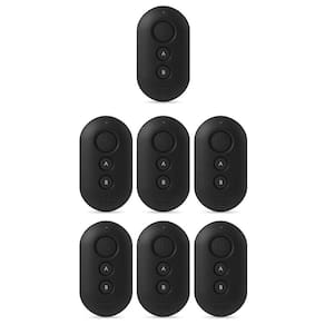 Kit 7 Controle Remoto para Alarme e Portão XAC 4000 Smart Preto Intelbras