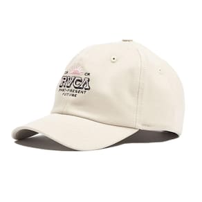 Boné RVCA Aba Curva Type Set Snapback WT24 Bege