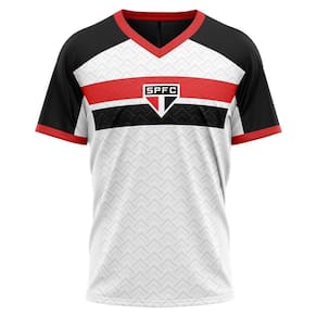 Camisa São Paulo Braziline Essay Masculina - Branco