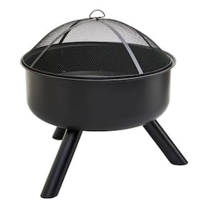 Aquecedor Lareira Externa Braseiro Lenha Aço 80x75x75cm