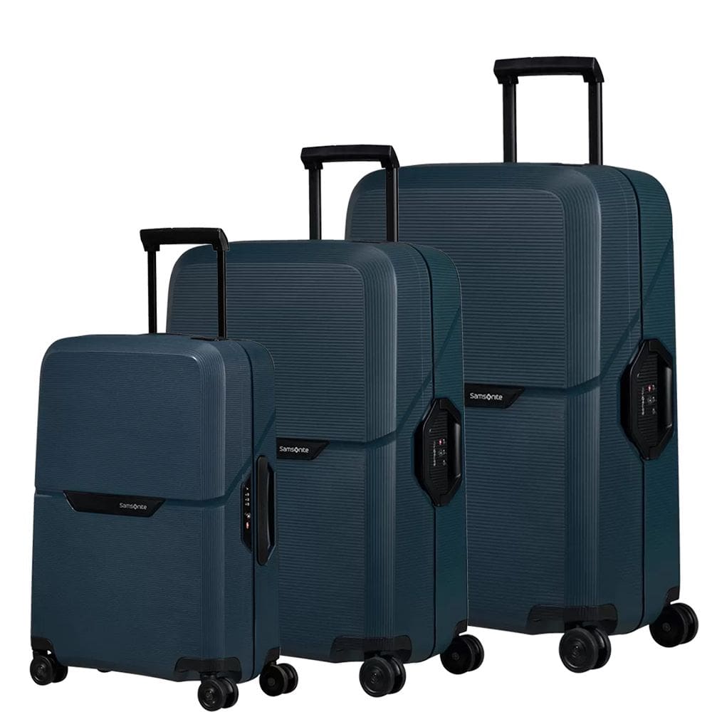 Conjunto de Malas Magnum Eco Samsonite Polipropileno Cadeado Tsa e Rodas Duplas 3 Pçs P/m/g