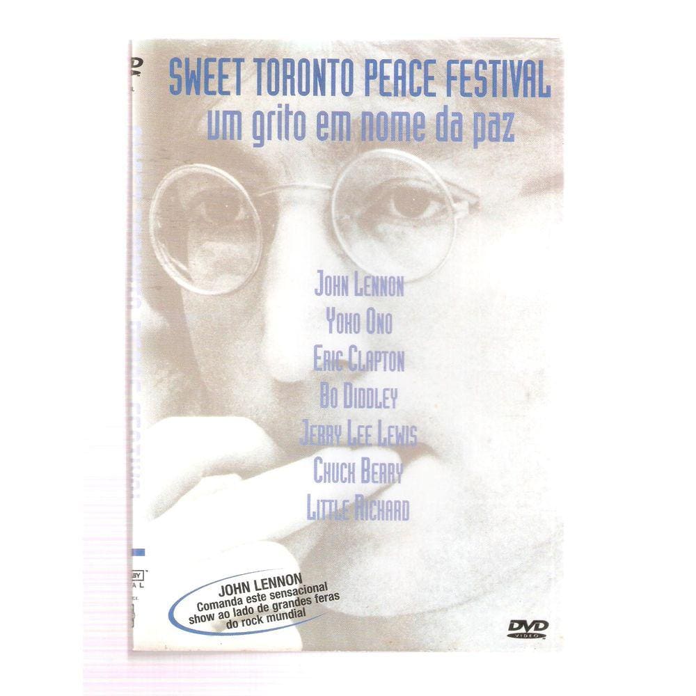 Dvd Sweet Toronto Peace Festival - Um Grito Em Nome Da Paz