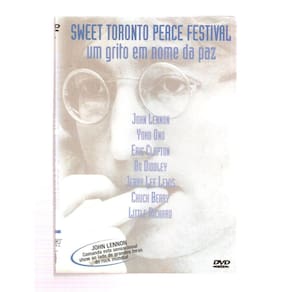 Dvd Sweet Toronto Peace Festival - Um Grito Em Nome Da Paz