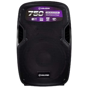 Ciaxa de Som Ativa Bluetooth 15" Waldman RC-750X 750W Amplificada