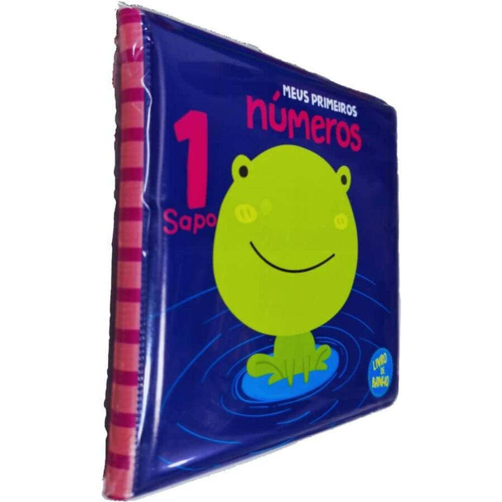 Livro de Banho Bebê Banho Meus Primeiros Números