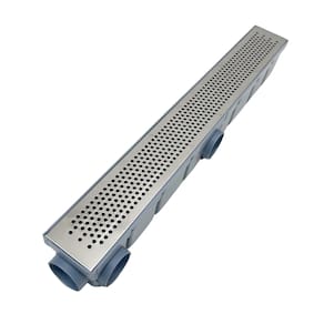 Ralo Borda de Piscina Inox Perfurado 6x50 Cocho CZZ