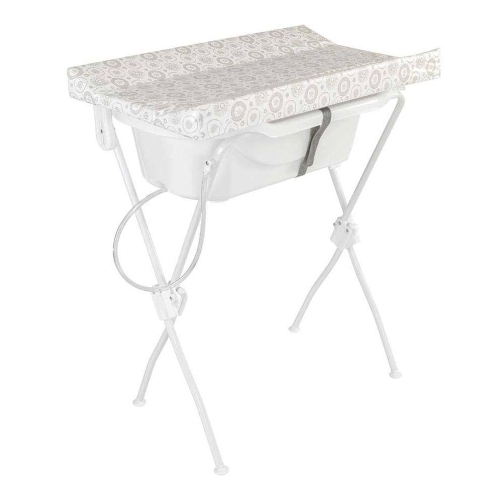 Banheira De Bebê Com Trocador Dobrável Floripa Tutti Baby