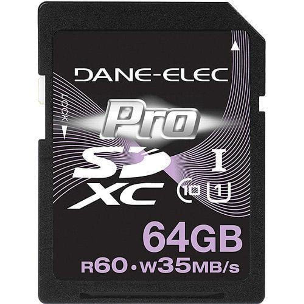 Cartão Sdxc 64Gb Dane-Elec Pro Classe 10