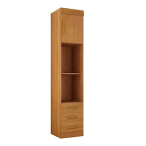 Modulado Mesa de Cabeceira 3 Gavetas - Orion-Cinamomo - Leifer Móveis