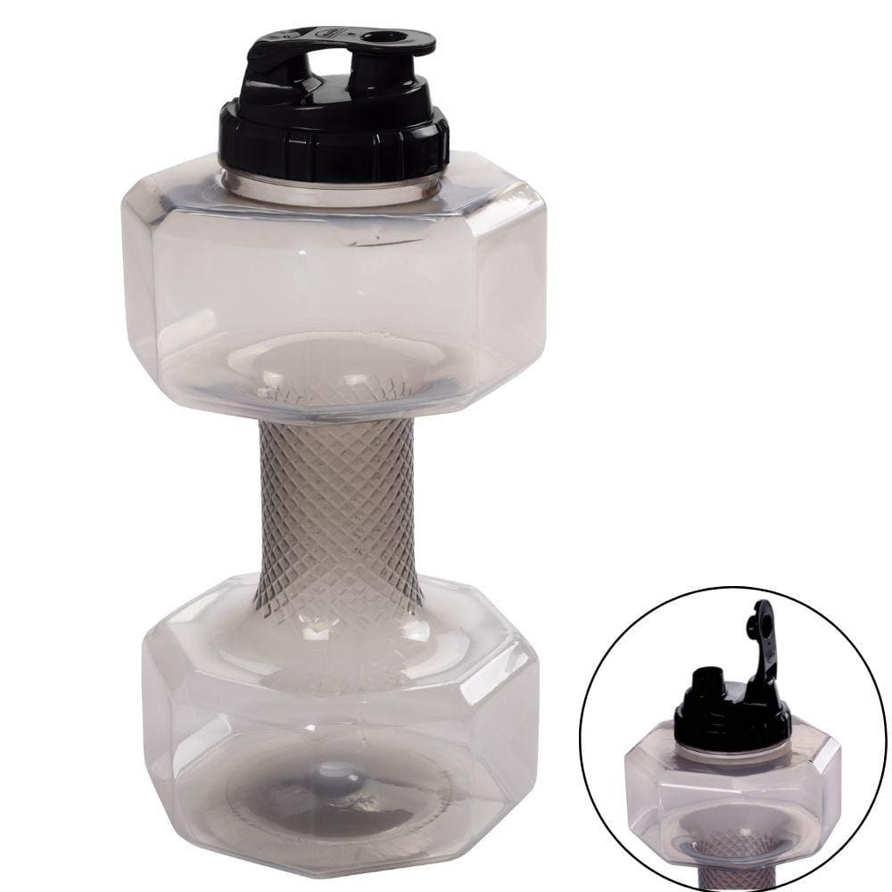 Garrafa fitness halter fumê 2 litros Plasutil ref. 16250