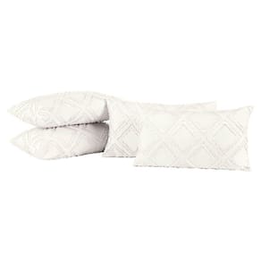 Kit 04 Almofadas Cheias Aveline 60cm x 30cm - Off White