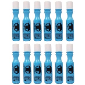 Kit 12 Marcadores Industrial Azul Baden