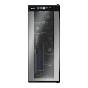 Adega 12 Garrafas Philco PAD12E Preta Bivolt