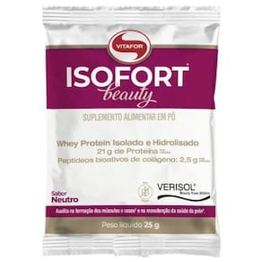 Isofort Beauty Whey Protein Neutro Vitafor 25G