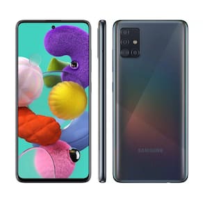 Usado: Samsung A51 128 GB Preto - Regular