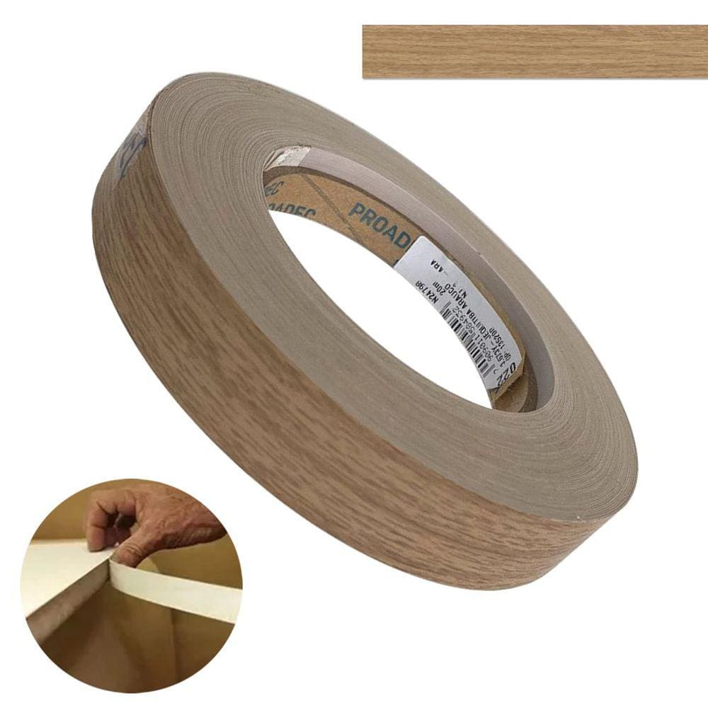 Fita De Borda PVC Jequitibá 22mm X 20m Proadec