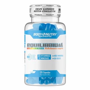 Equilibrium, pote 120 cápsulas, Body Nutry