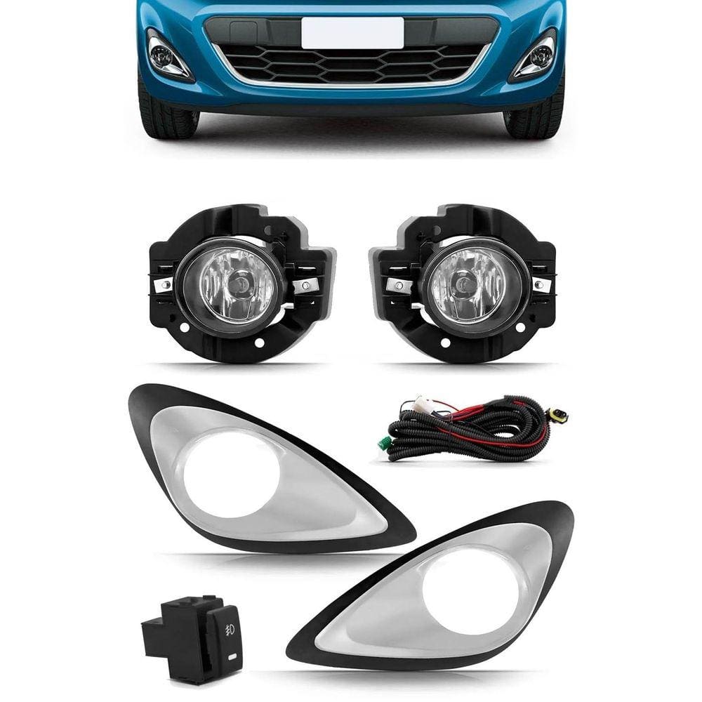 Kit Farol de Milha Neblina March 2014 2015 2016 2017 2018