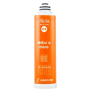 Refil Facile C3 Reduz Cloro Livre Hidrofiltros