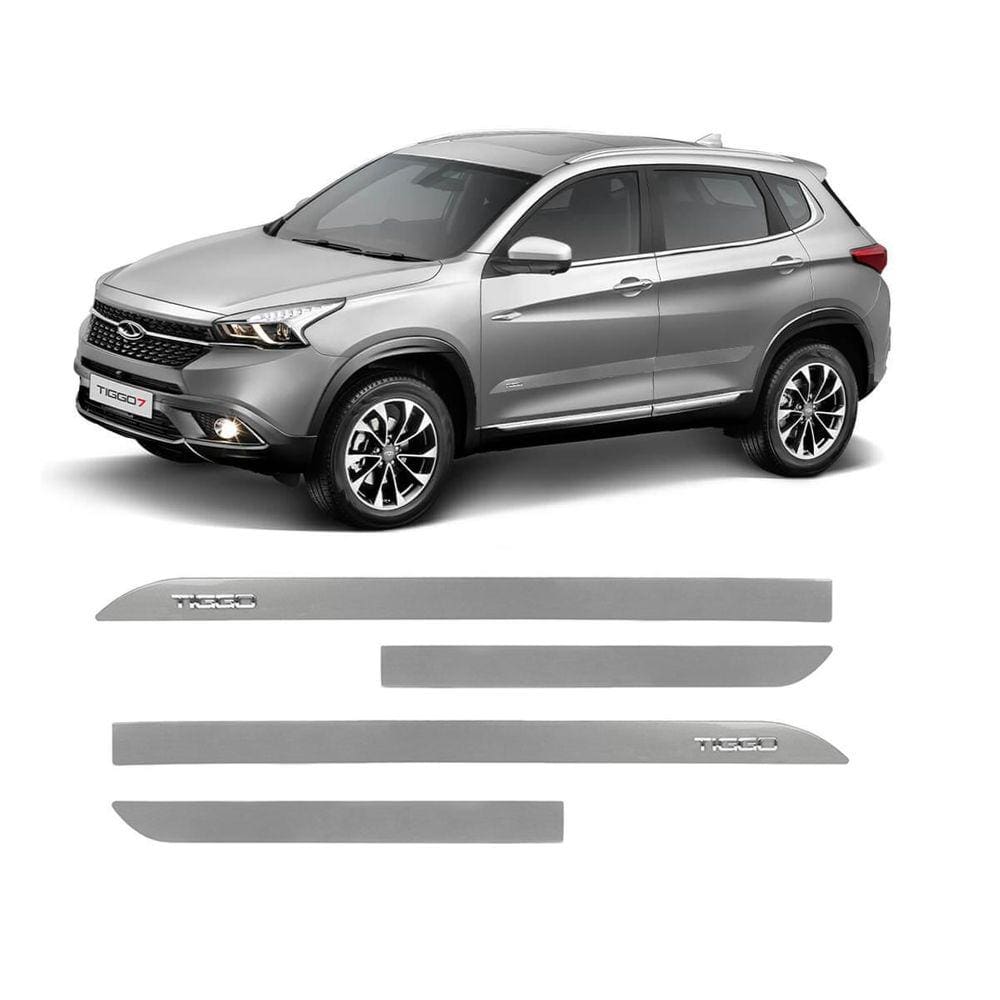 Friso Escrita Cromada Chery Tiggo 7 New Silver