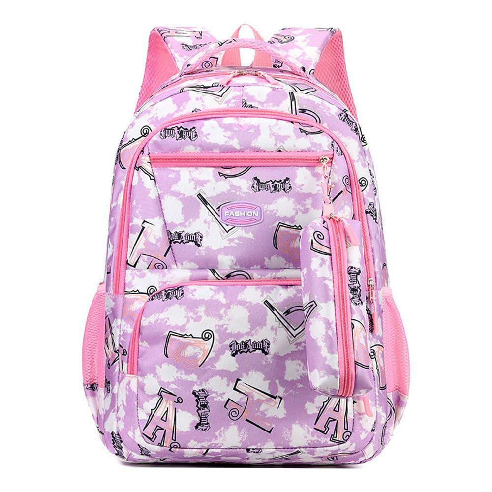 Mochila Student Bag Travel Bag Leisure Small Fresh 36-55L