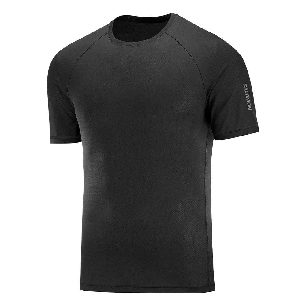 Camiseta Salomon Predict SS Tee Masculina  Preta