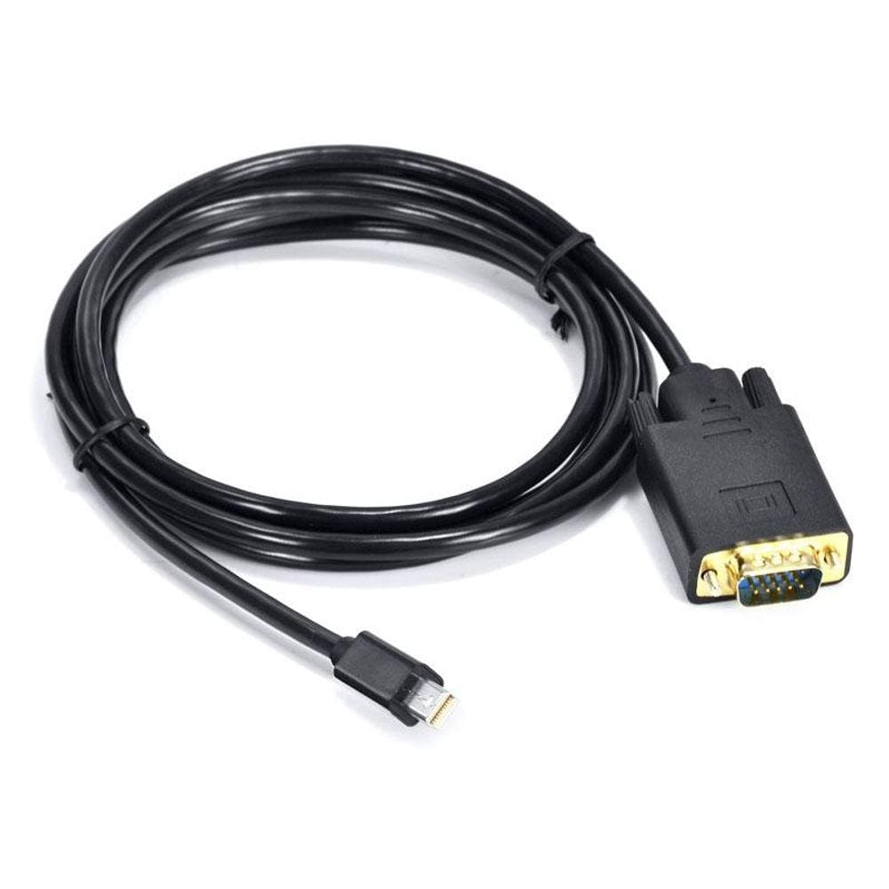 Cabo Adaptador De Video Cabo 23407  Adap-conv Mini Display Port Macho Para Vga Macho 1,80 Metro [F083]