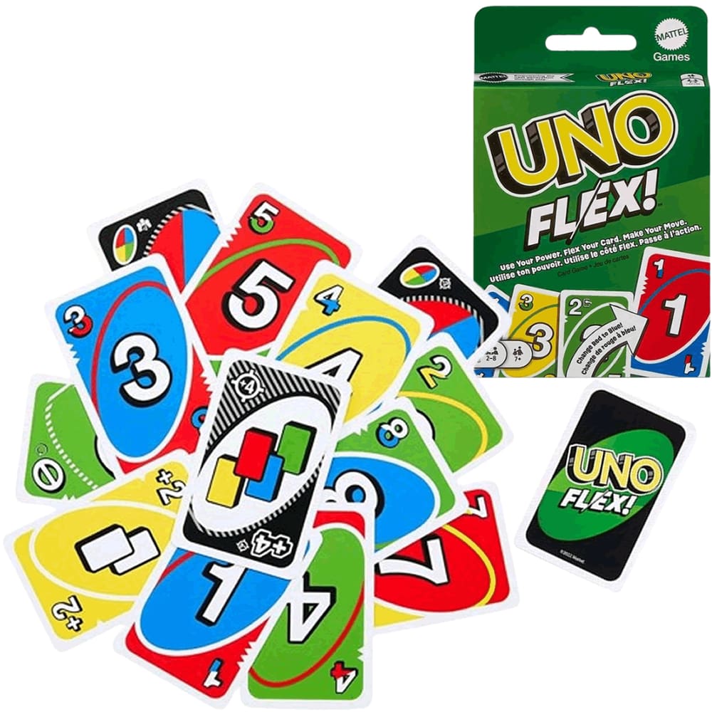 Jogo de Cartas Uno Baralho Uno Flex Mattel