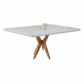 Mesa De Jantar Pandora Quadrada Tamanho 1m