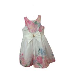 Vestido Festa Infantil Petit Cherie Branco Floral tam 3